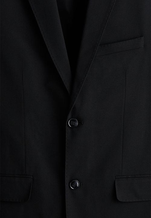 H&M - Slim fit single-breasted jacket - black