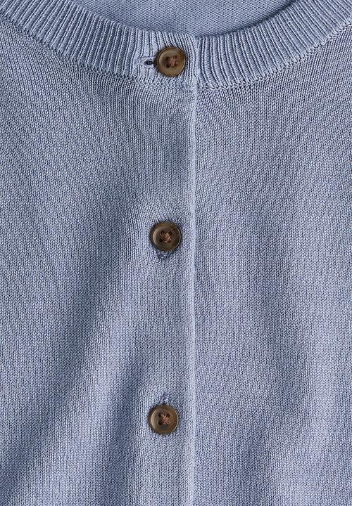 H&M - Fine-knit cardigan - light dusty blue