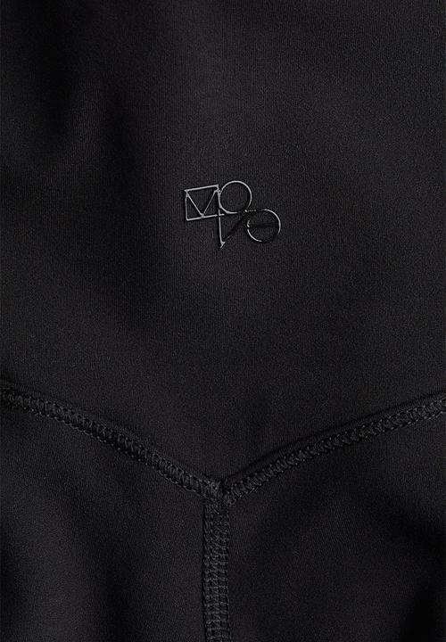 H&M - Capri sports leggings with softmove™ - black