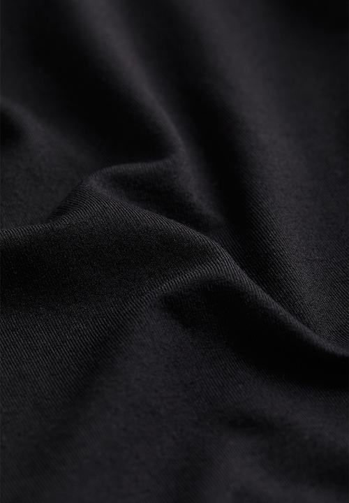 H&M - Square-neck top - black