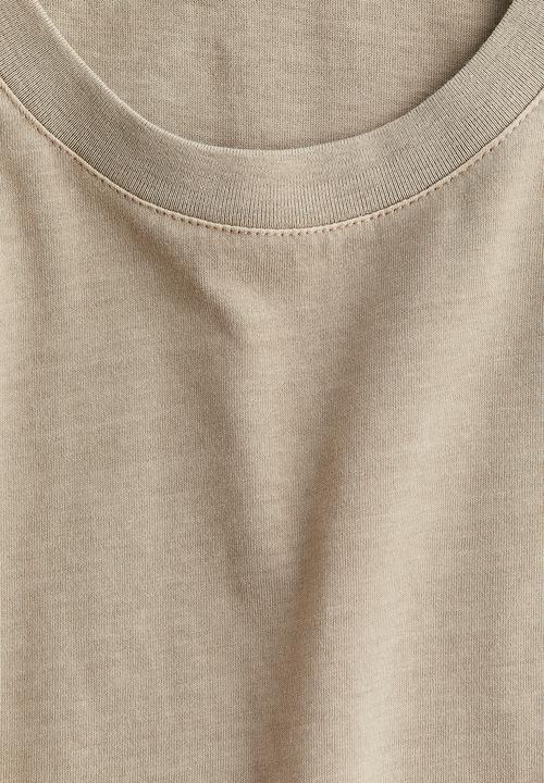 H&M - Cotton t-shirt - beige