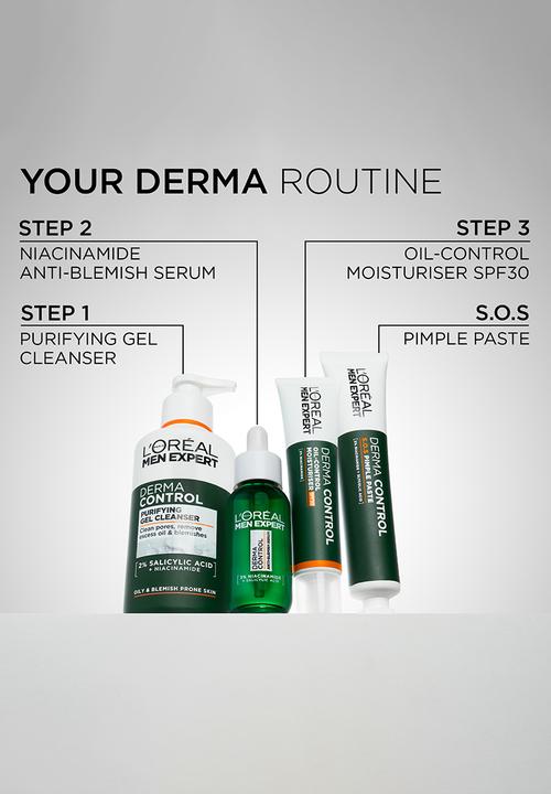 L'Oreal Men Expert - Men Expert Derma Control Pimple Paste