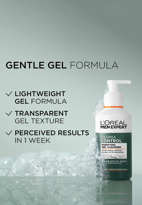 L'Oreal Men Expert - Men Expert Derma Control Cleansing Gel 260ML