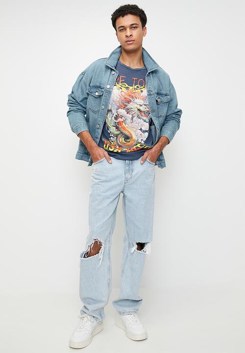 Brave Soul - T-shirt - Blue