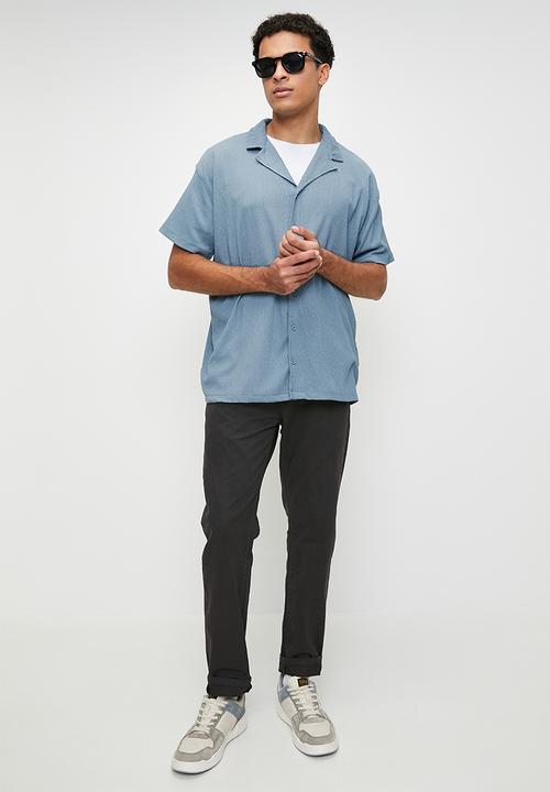 Brave Soul - Shirts - Light Blue