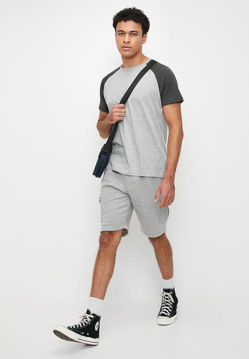 Brave Soul - Shorts - Light Grey Marl