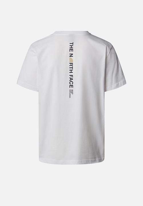 The North Face - Short Sleeve Vertical Logo Tee - Tnf White