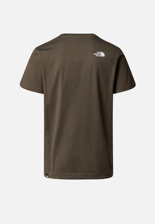 The North Face - Short Sleeve Simple Dome Tee - Taupe Green