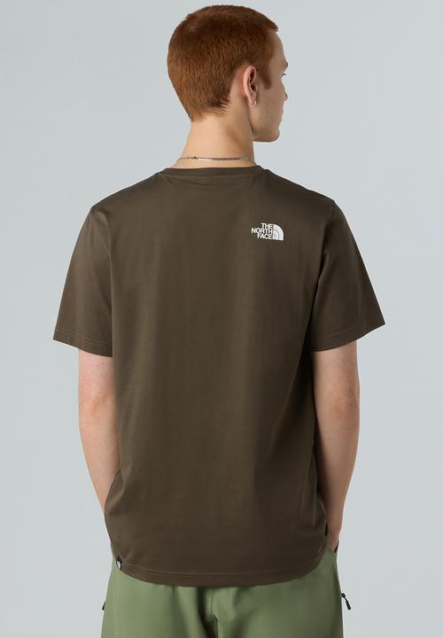 The North Face - Short Sleeve Simple Dome Tee - Taupe Green