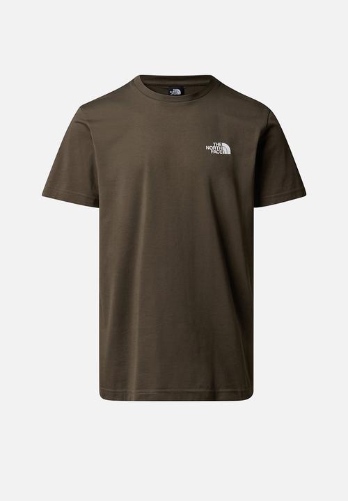 The North Face - Short Sleeve Simple Dome Tee - Taupe Green