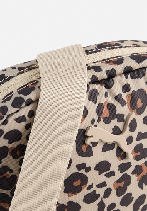 PUMA - Pop crossbody bag - toasted almond animal