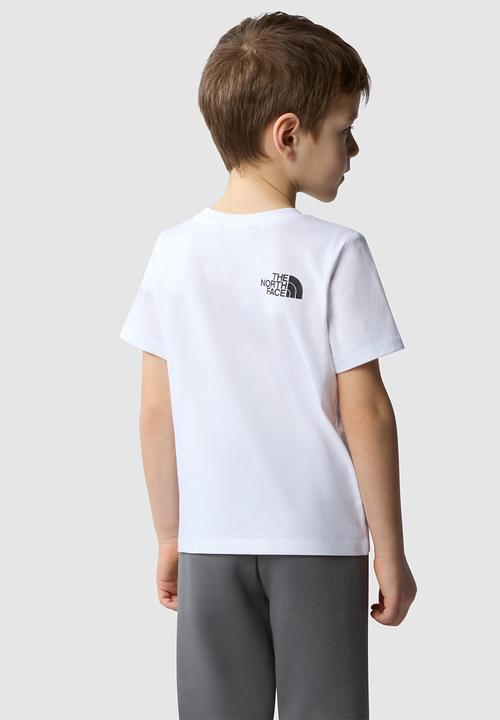 The North Face - Kid S/S Lifestyle Graphic Tee-Tnf White