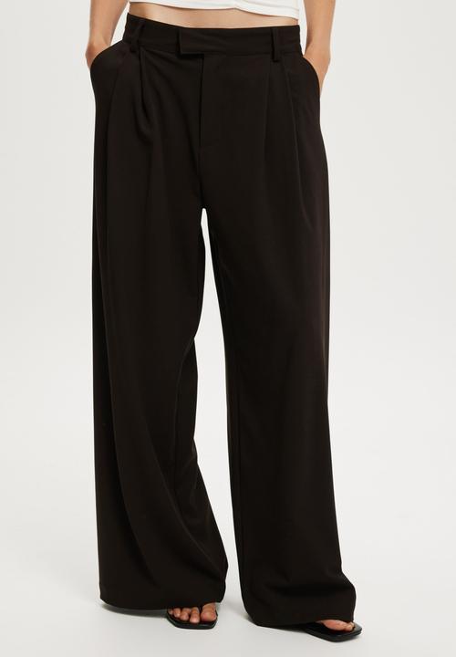 Cotton On - Lola Low Rise Suiting Pant - Light Stone