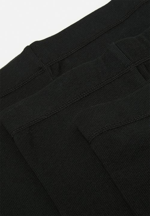 Cotton On - Girls multipack hailey bike short - black rib