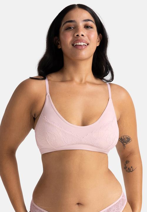 DORINA - Plus Jazyln bralette - pink3