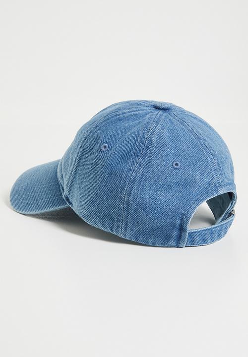 Calvin Klein - Embroidered monogram denim cap- new blue