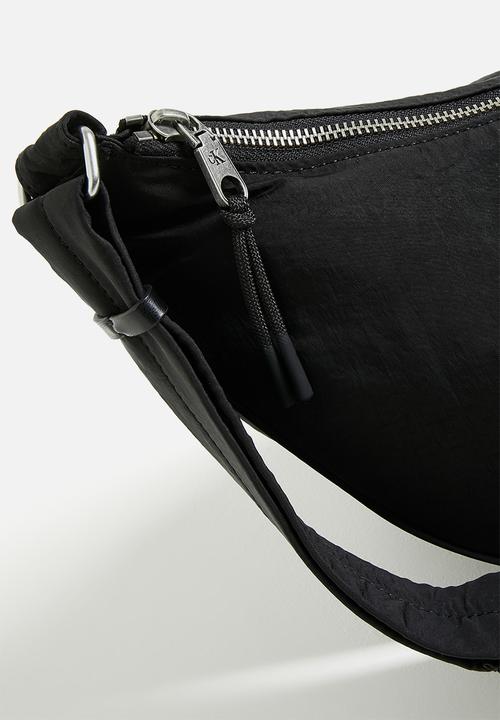 Calvin Klein - Luna nylon sling bag - black