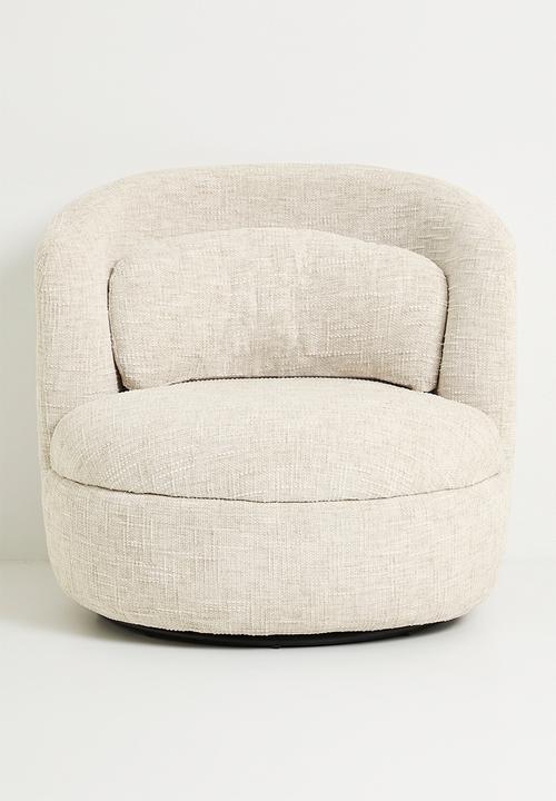 Sixth Floor - Saxon Swivel Chair - Natural