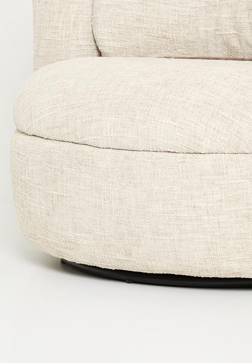 Sixth Floor - Saxon Swivel Chair - Natural
