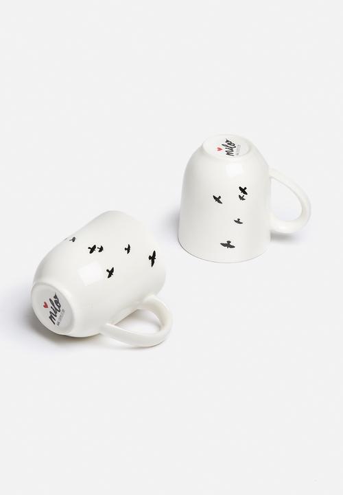 Love Milo - Bird mug set of 2