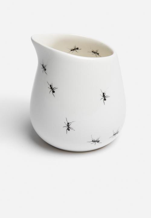 Love Milo - Stripe sugar pot & ant milk jug set