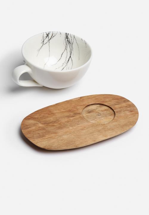 Love Milo - Cappuccino branch cup & saucer set