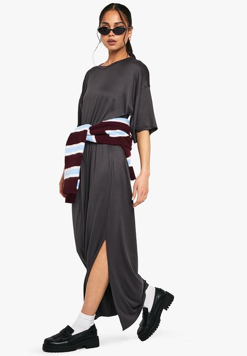 Oversized t-shirt maxi dress