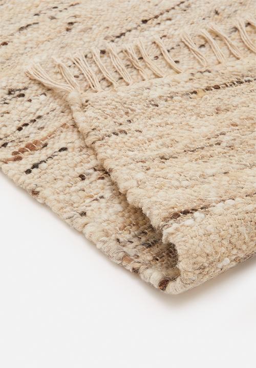 Sixth Floor - HADLEY Wool Blend Rug Ivory Fleck