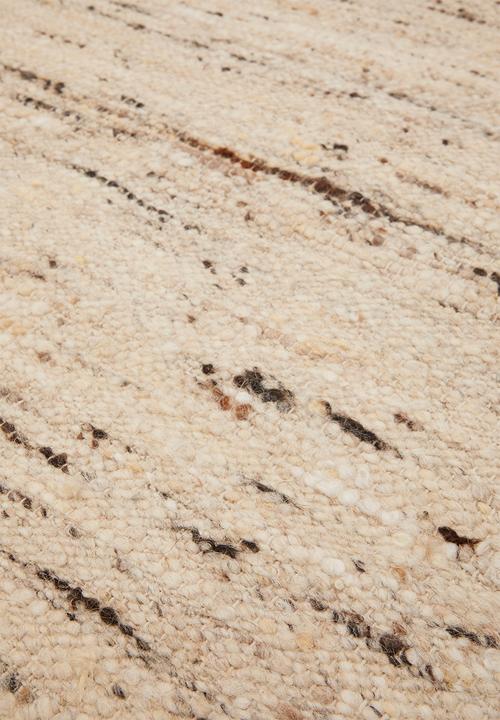 Sixth Floor - HADLEY Wool Blend Rug Ivory Fleck