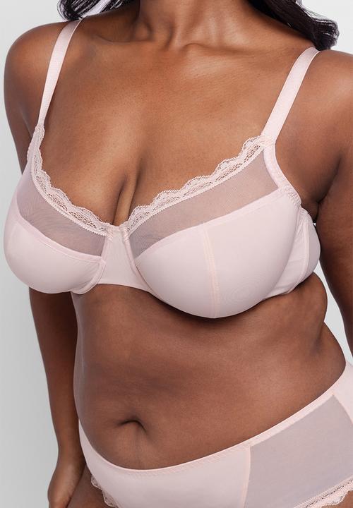 DORINA - Curvy Jana 2pack wired bra - pink/black