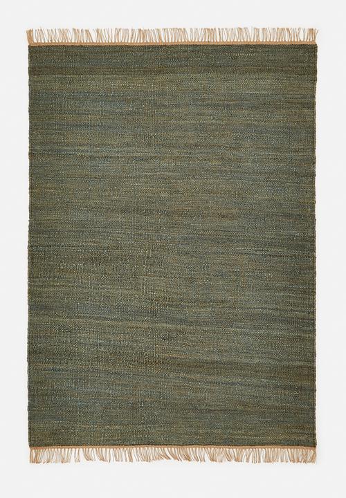 Sixth Floor - DHAKA Jute Rug - Green 