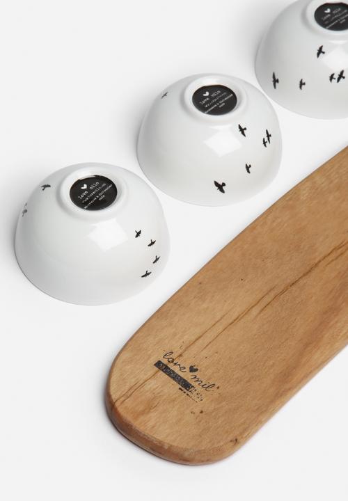 Love Milo - Bird snack bowl set