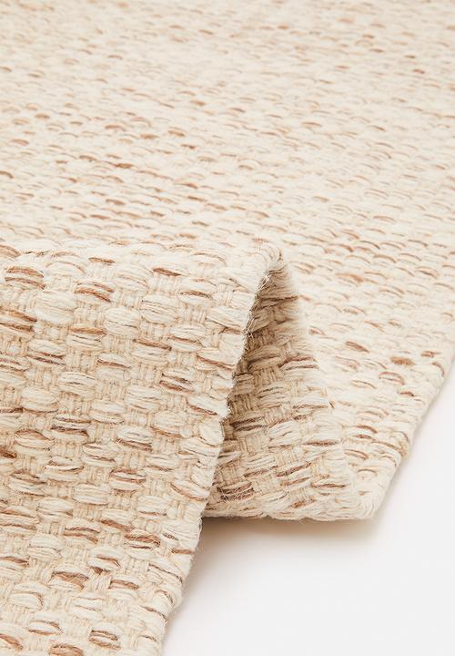 Sixth Floor - KAISER Wool & Cotton Blend rug Natural