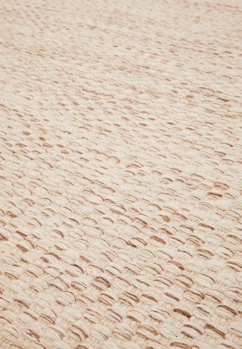 Sixth Floor - KAISER Wool & Cotton Blend rug Natural