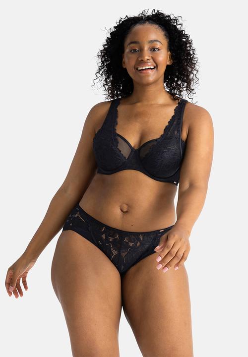 DORINA - Curvy Raelynn wired bra - black