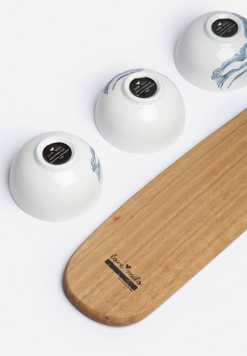 Love Milo - Indigo snack bowl set