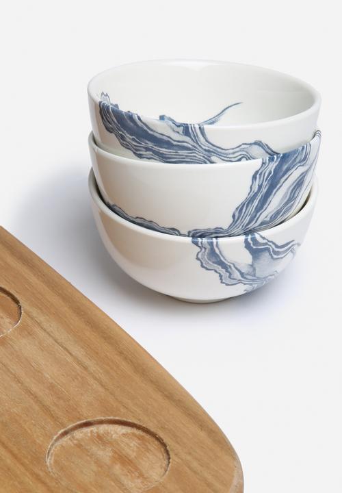 Love Milo - Indigo snack bowl set