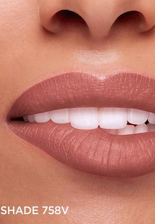 Clarins - Joli Rouge Velvet Matte Long-Lasting Lipstick - 758V  Sandy Pink