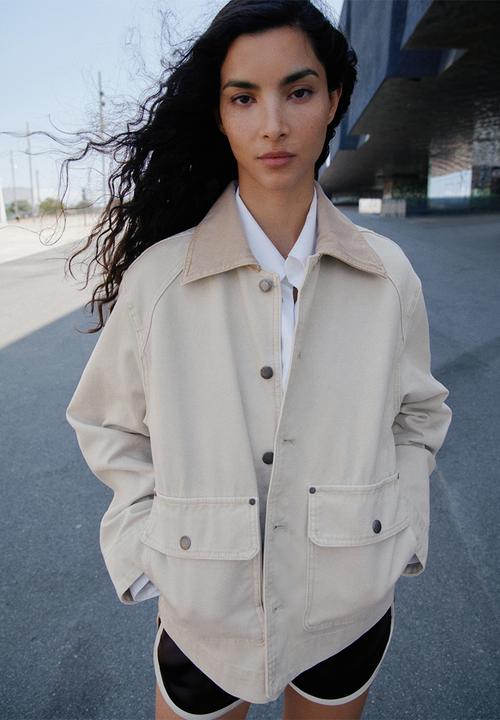 MANGO - Jacket Newrio - Light Beige