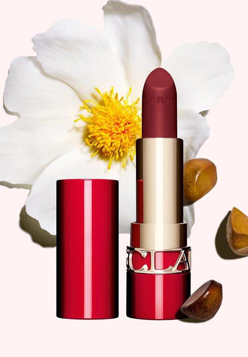 Clarins - Joli Rouge Velvet Matte Long-Lasting Lipstick  - 796V  Red Plum