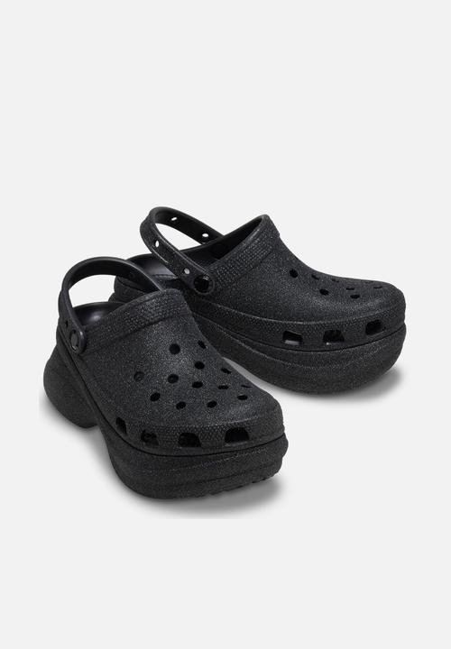 Crocs - Crocs s classic bae glitter clgw - black