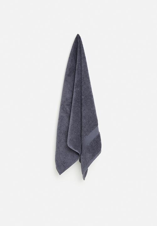 Colibri - Imperial Plush Towel - Charcoal