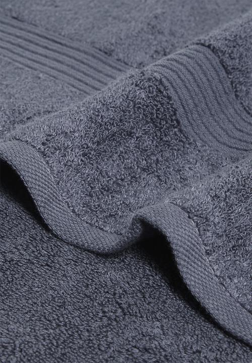 Colibri - Imperial Plush Towel - Charcoal