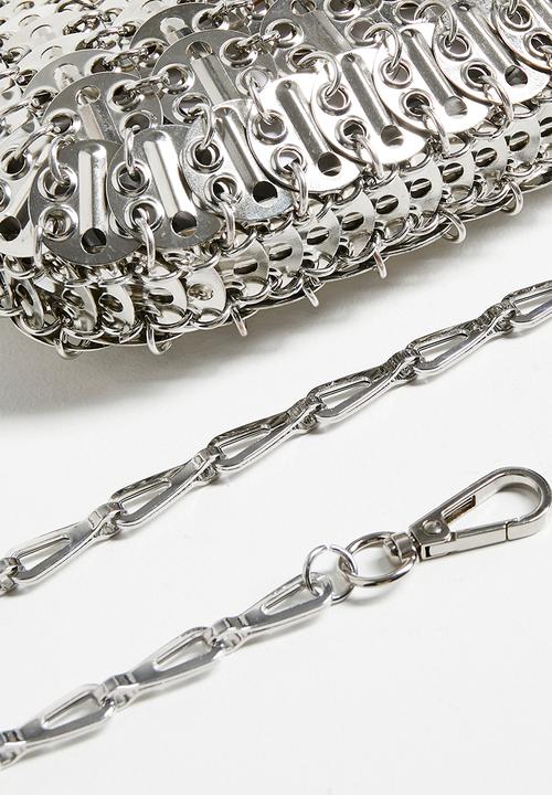 Tessa Design - Rebecca chainmail shoulder bag-silver