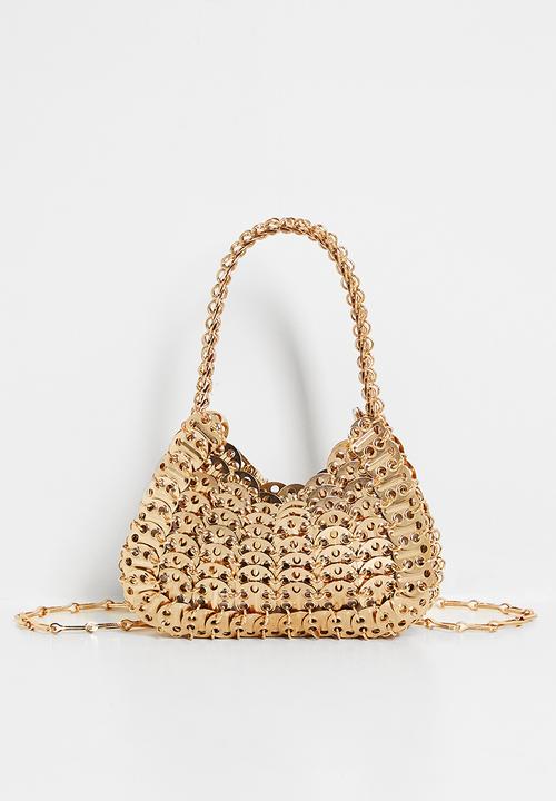 Tessa Design - Rebecca chainmail shoulder bag - gold