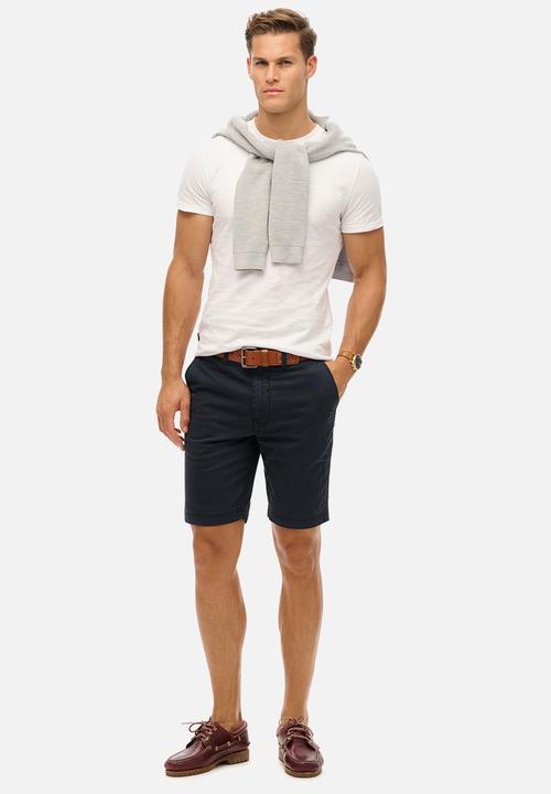 Superdry. - Vintage International Short - Eclipse Navy