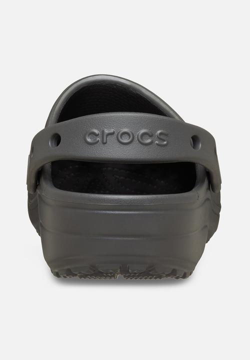 Crocs - Classic sic floral cut out clog - black sand