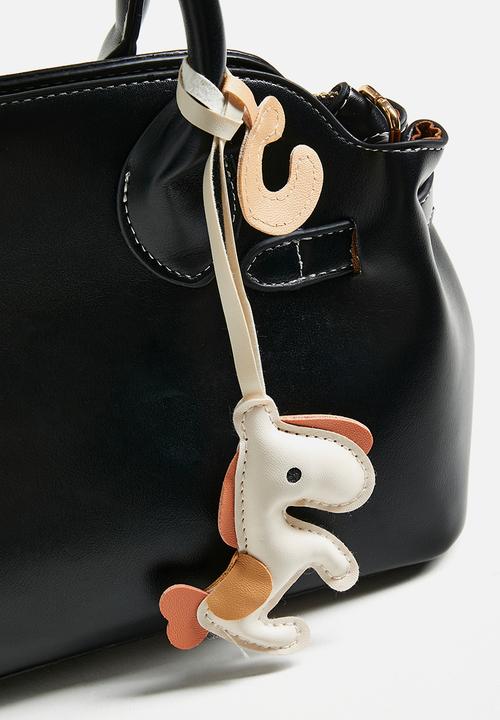 Tessa Design - Julie cross body tote bag - black