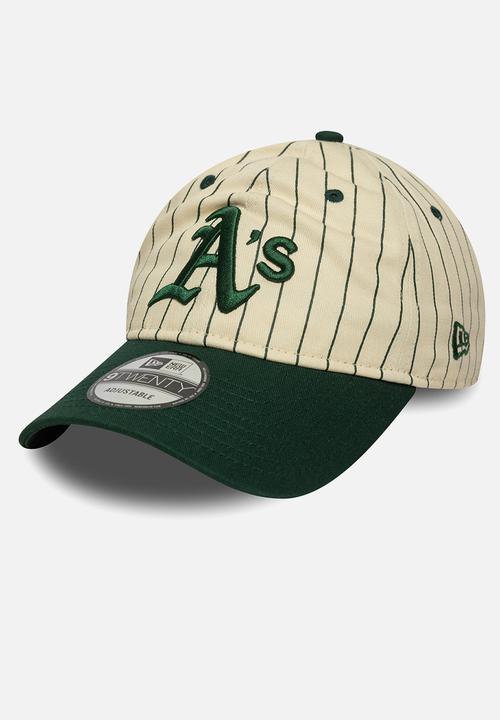New Era - Pinstripe 9Twenty® Oakland Athletics Dkg - Dark Green