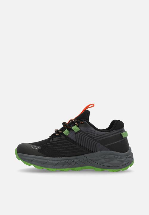Hi-Tec - Fuse trail low junior - black/kelp forest